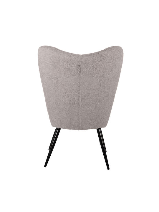 Crawley cu Puf Gri 70x74x105cm