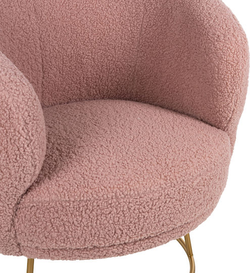 Arien Armchair Pink 78x75x84cm