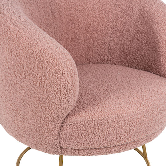 Arien Armchair Pink 78x75x84cm