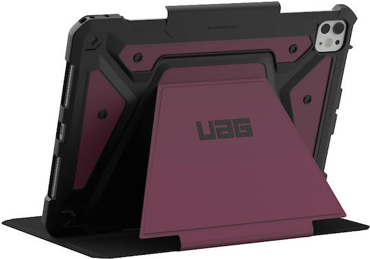 UAG Flip Cover Durable with Keyboard Burgundy (Apple iPad Pro 11" 2024 (5th gen)) 124475119049