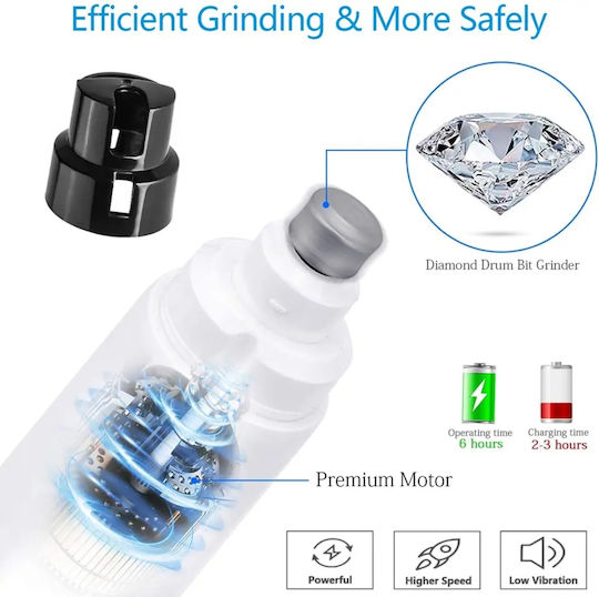 Aspirator de praf pentru unghii Electric