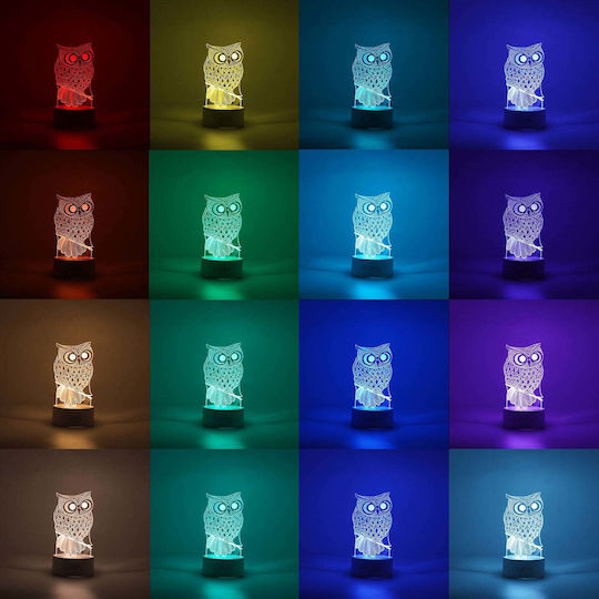 Lustră Decorativă Iluzie 3D Alb