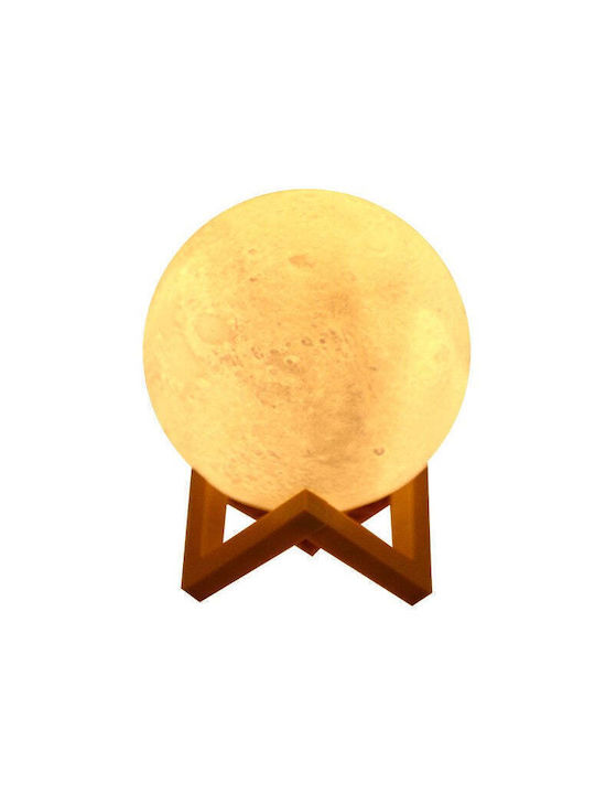 Dekorative Lampe Mondlicht Weiß