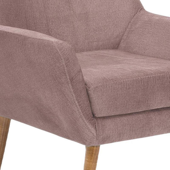 Πολυθρόνα Carla 80x75x85cm Ροζ Πολυθρόνα Carla 80x75x85cm Ροζ