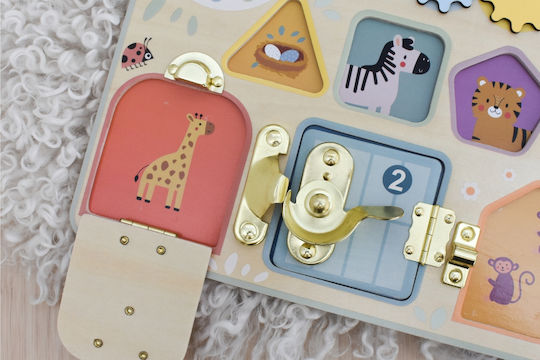 Tooky Toys Baby Toy made of Wood for 36++ Months