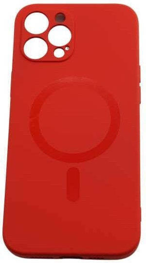 Back Cover Σιλικόνης Κόκκινο (iPhone 12 mini)