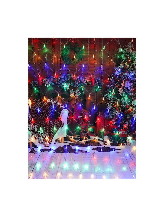 1200 Luminite LED 15m. x 200buc tip Plasă 1buc