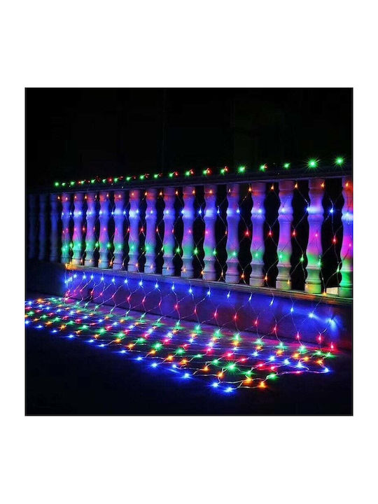 1200 Lămpițe LED 15m. x 200buc Multicolore tip Plasă 1buc