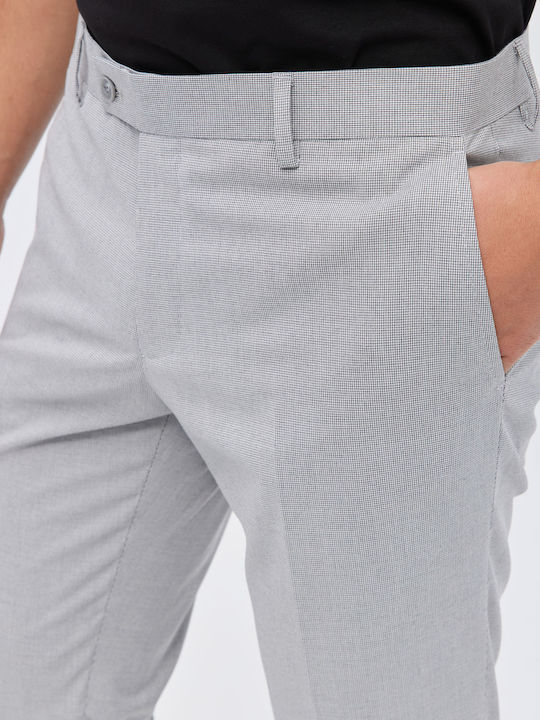 Aristoteli Bitsiani Herrenhose in Slim Passform Gray