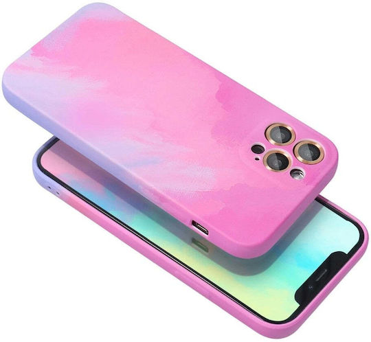 Umschlag Rückseite Silikon / Kunststoff Rosa (iPhone 12 / 12 Pro)
