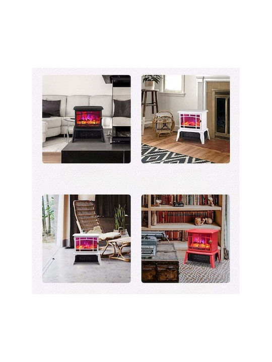 Semineu Electric De Podea 1500W Roșu