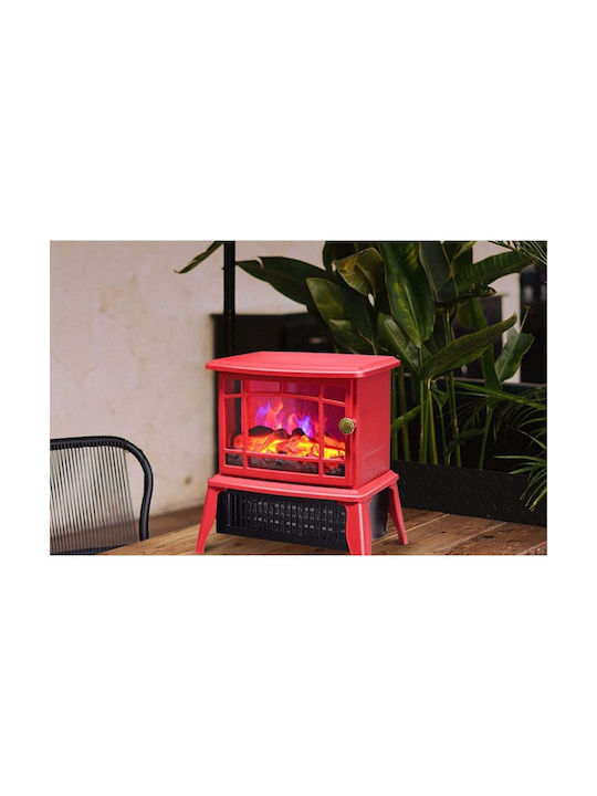 Под Електрически Камини 1500W Червен