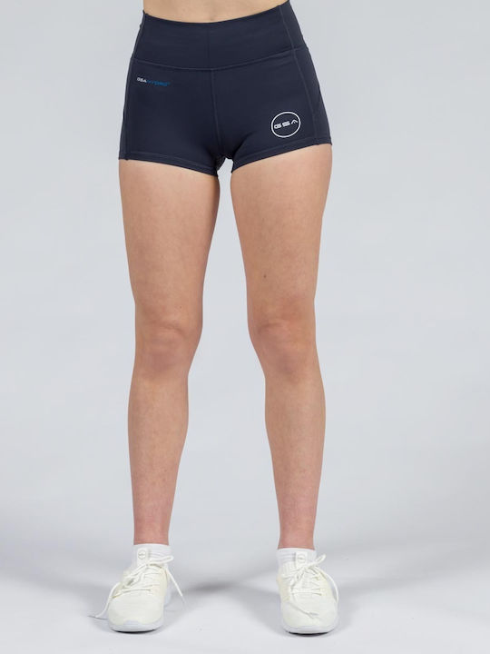 Gsa Damen Elastische Trainingsshorts Grau