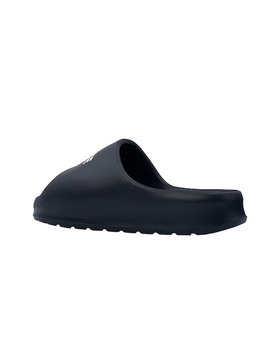 Lacoste Serve Slides σε Μαύρο Χρώμα
