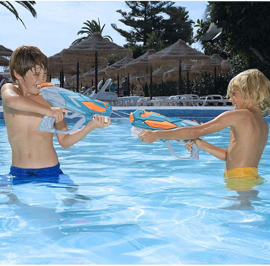 Water Gun Kids Tank Pool Beach Flippy 6 Years+ Blue 4 Nozzles 900ml