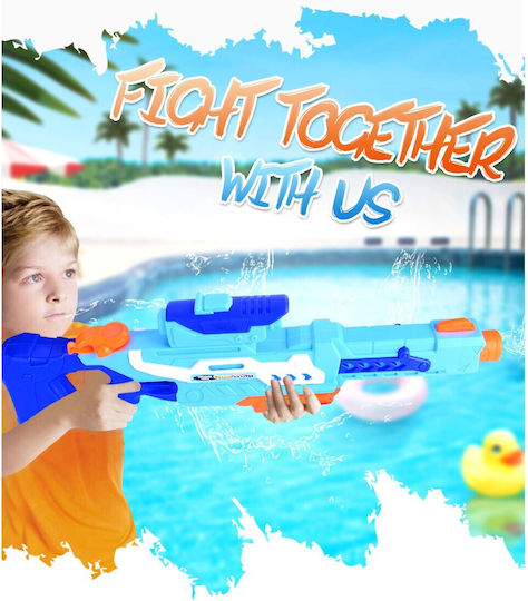 Water Gun Kids Tank Pool Beach Flippy 6 Years+ Blue 1200ml