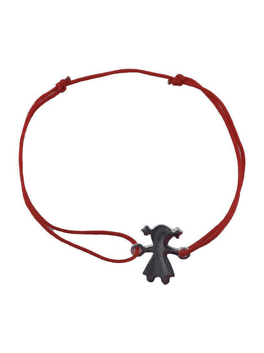 Adjustable String Bracelet 925 Silver Girl Jolie Silver 1g 1.5cm X 1.5cm