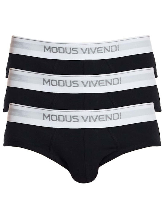 Herren Slips Black 3Packung