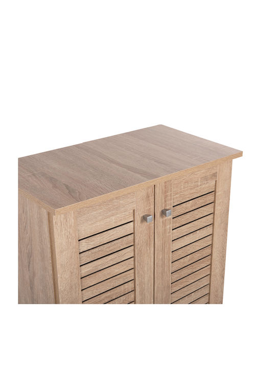 Prolly Wooden Shoe Organizer with 4 Shelves Sonama 60x34x88cm