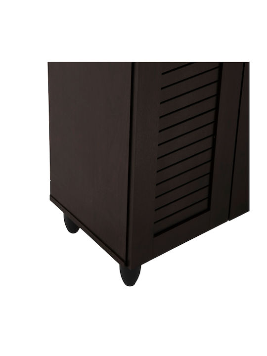 Ξύλινη Παπουτσοθήκη Prolly Wenge 87x32x88cm