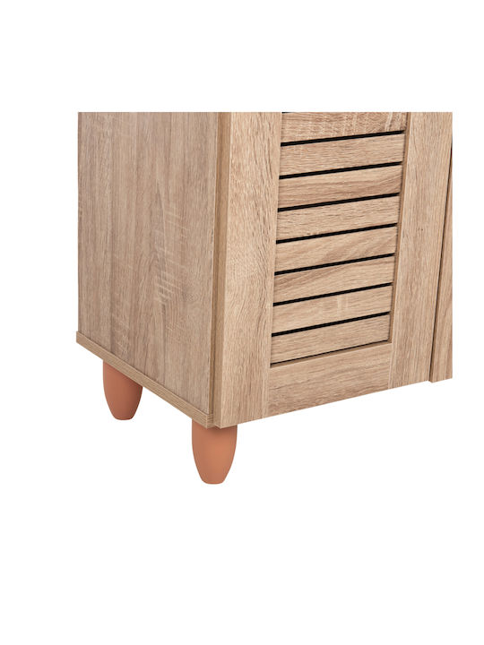 Prolly Wooden Shoe Organizer with 4 Shelves Sonama 60x34x88cm