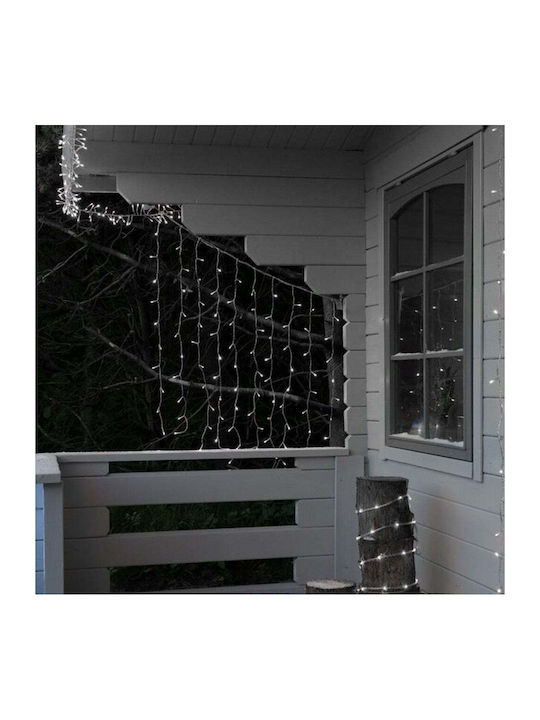 60 Lights LED 1m. x 100cm Cold White type Curtain 1pcs