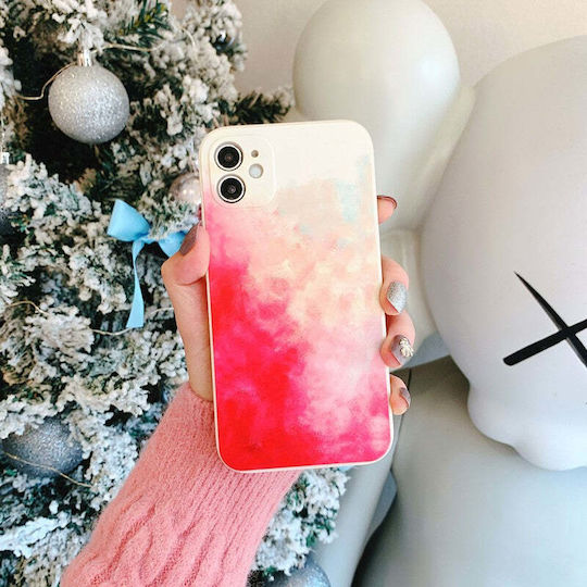 Back Cover Σιλικόνης / Πλαστικό Ροζ (iPhone 12 / 12 Pro)