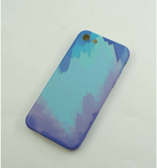 Umschlag Rückseite Silikon / Kunststoff Blau (iPhone 12 Pro Max)