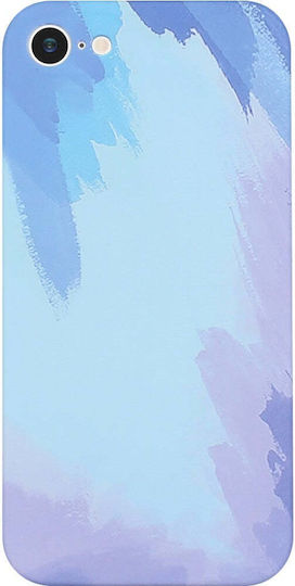 Umschlag Rückseite Silikon / Kunststoff Blau (iPhone 12 Pro Max)