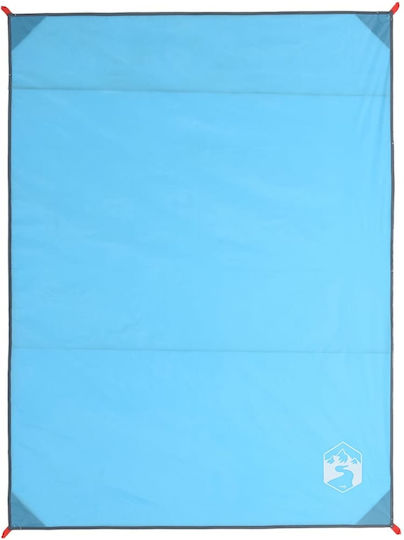 vidaXL Bettdecke 155x155cm in Blau Farbe