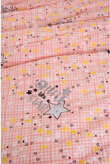 Palamaiki Sheet Set Semi-double Cotton Cluster Pink 170x260cm 3pcs