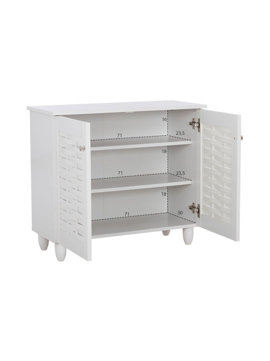 Ξύλινη Παπουτσοθήκη Real 76.8x33.6x67.5cm