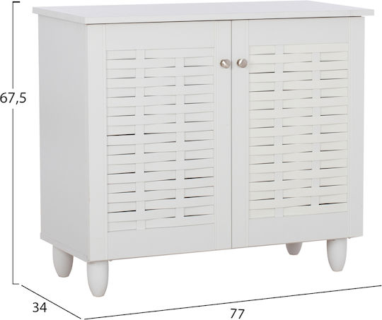 Lemnoasă Suport pentru pantofi Real L76.8xW33.6xH67.5cm
