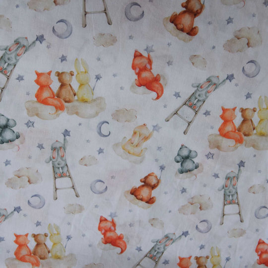 Decocraft Sheet Set Single Cotton Night Sky 160x240cm
