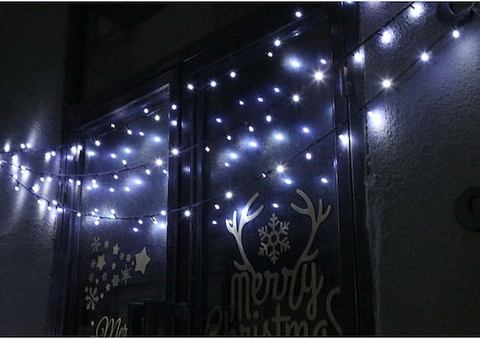 500 Λαμπάκια LED 50μ. Ψυχρό Λευκό σε Σειρά