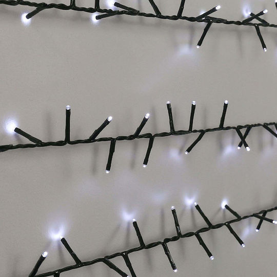 500 Λαμπάκια LED 50μ. Ψυχρό Λευκό σε Σειρά