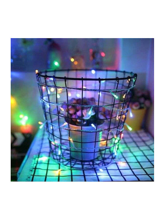 30 Λαμπάκια LED 3μ. Πολύχρωμα Μπαταρίας σε Σειρά