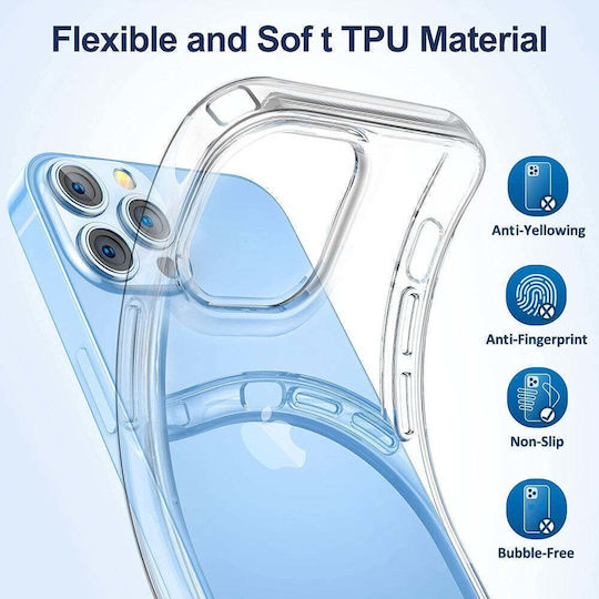 Back Cover Σιλικόνης 1mm Διάφανο (Xiaomi Mi 11)