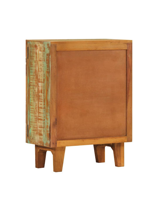 Sideboard made of Solid Wood Colorful 55x30x75cm