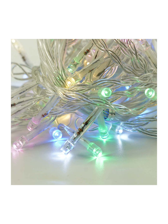 60 Lămpițe LED 1m. x 100buc Multicolore tip Perdea 1buc