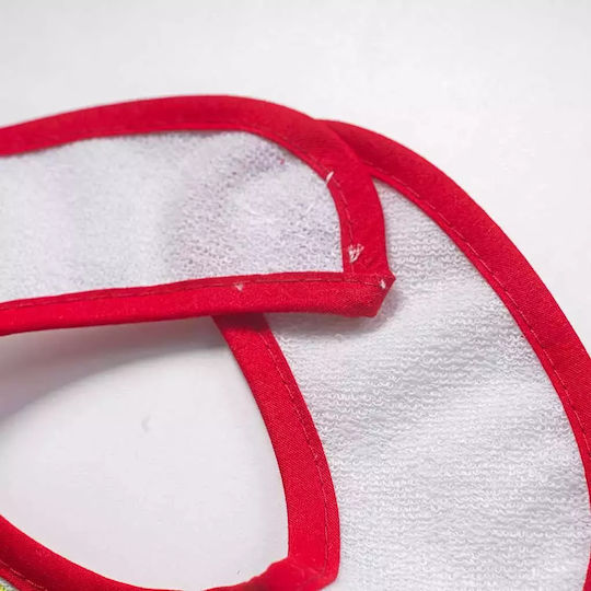 Lätzchen Stoff red für 18 m+
