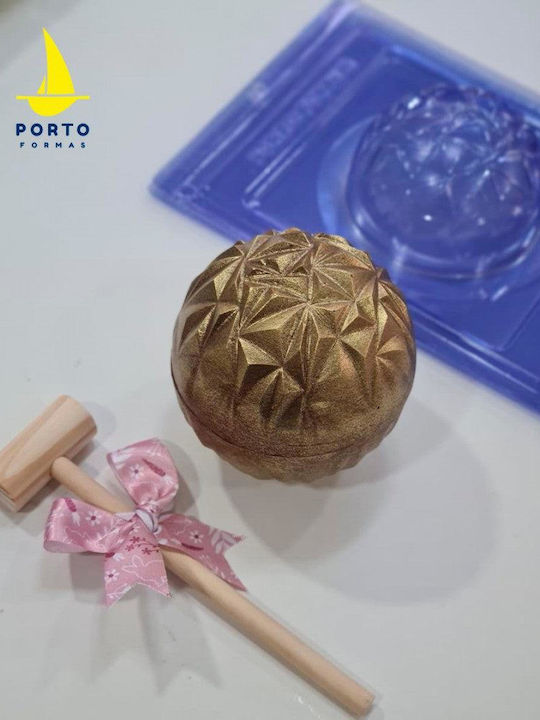 Porto Formas Plastic Chocolates Baking Pan 9.9cm