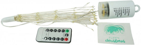 200 Lichterketten LED Warmes Weiß Solar Typ Feuerwerk 1Stück