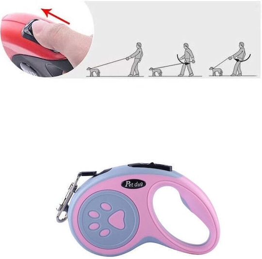 Dog Leash/Lead Strap in Pink color up to 20kg