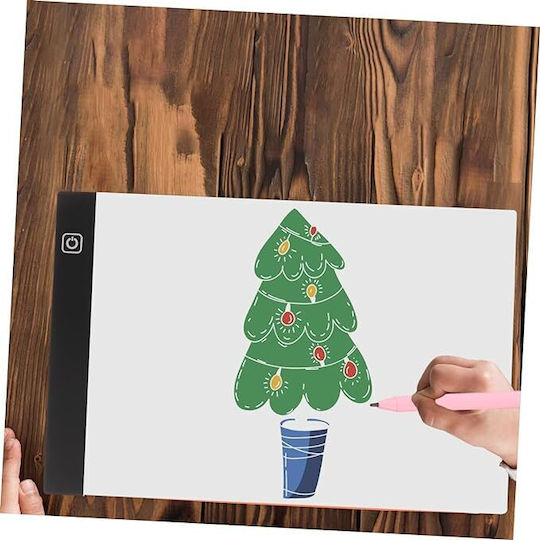 A4 Drawing Board Zola Led Backlight 3 Lighting Levels 1.8w Microusb 23x30.5x0.35 Cm Tran