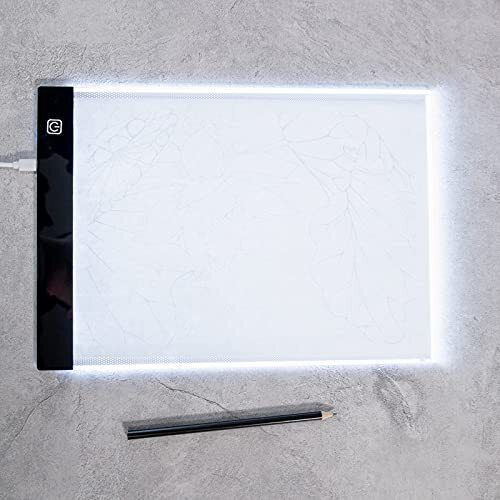 A4 Drawing Board Zola Led Backlight 3 Lighting Levels 1.8w Microusb 23x30.5x0.35 Cm Tran