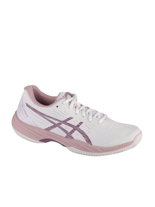 ASICS Gel-Game 9 Femei Pantofi Tenis Terenuri de lut Albi