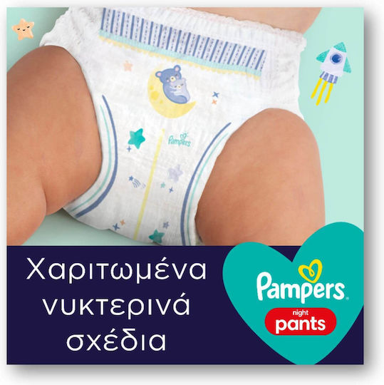 Pampers Diaper Pants Night Pants 1+1 No. 6 for 15+kg 38pcs