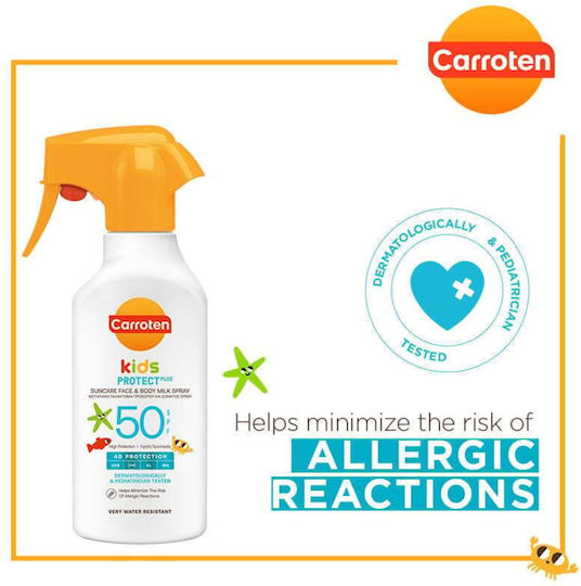 Carroten Kids Waterproof Kids Sunscreen Spray SPF50 270ml