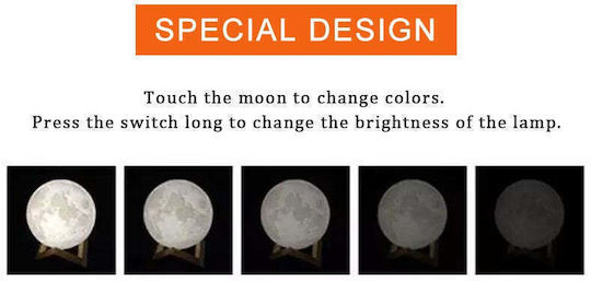 Lustră Decorativă Lumină de Lună Multicolor